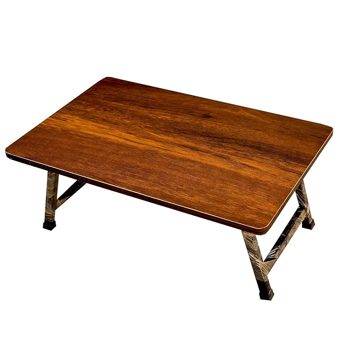 Multifunctional Wooden Foldable Bed Table