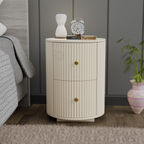 Softloom BED SIDE TABEL-WHITE Softloom