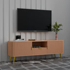 Softloom | Linear Fluted Mid-Century TV Console | 5 Years Warranty Softloom