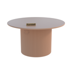 Softloom Modern Round Solid Wood Coffee Table | 5 Year Warrantry