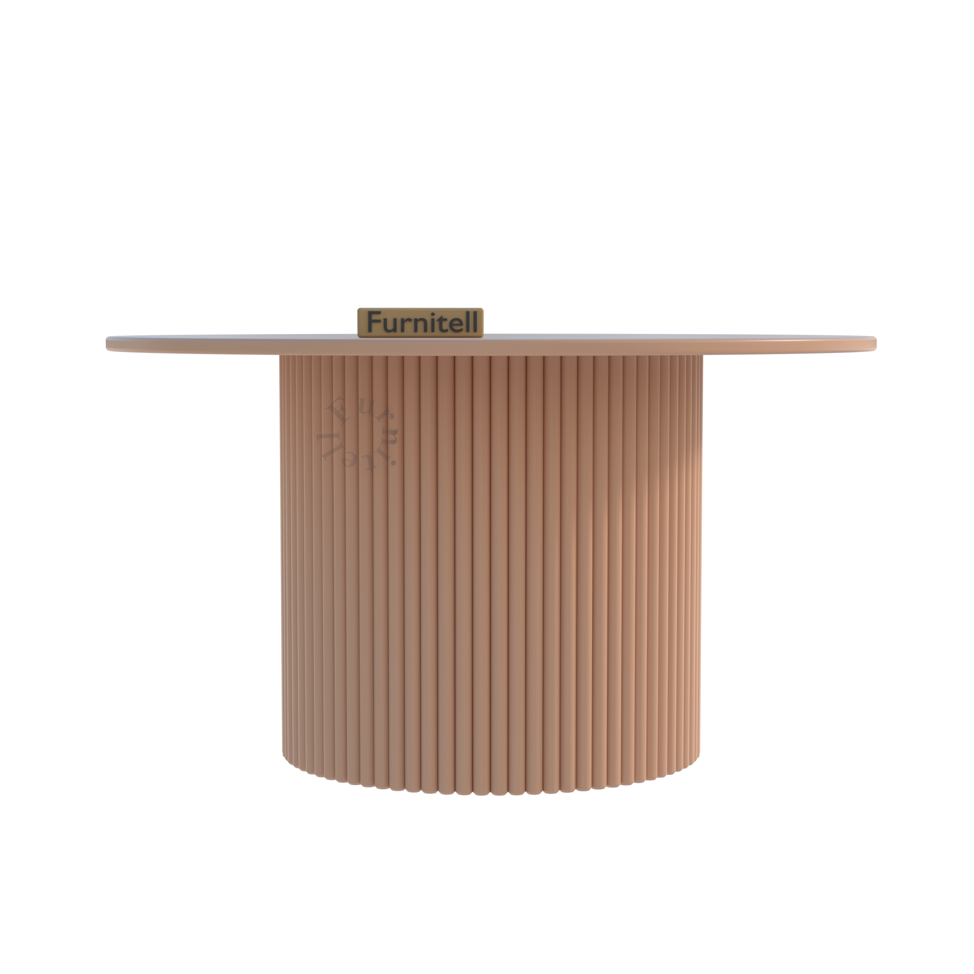 Softloom Modern Round Solid Wood Coffee Table | 5 Year Warrantry