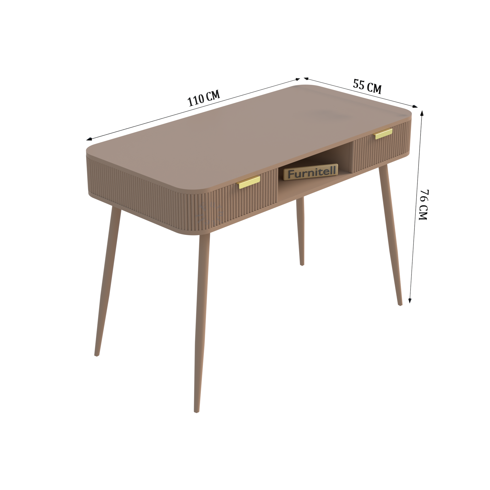 Softloom Modern Console Table with Drawers | 5 Year Warranty