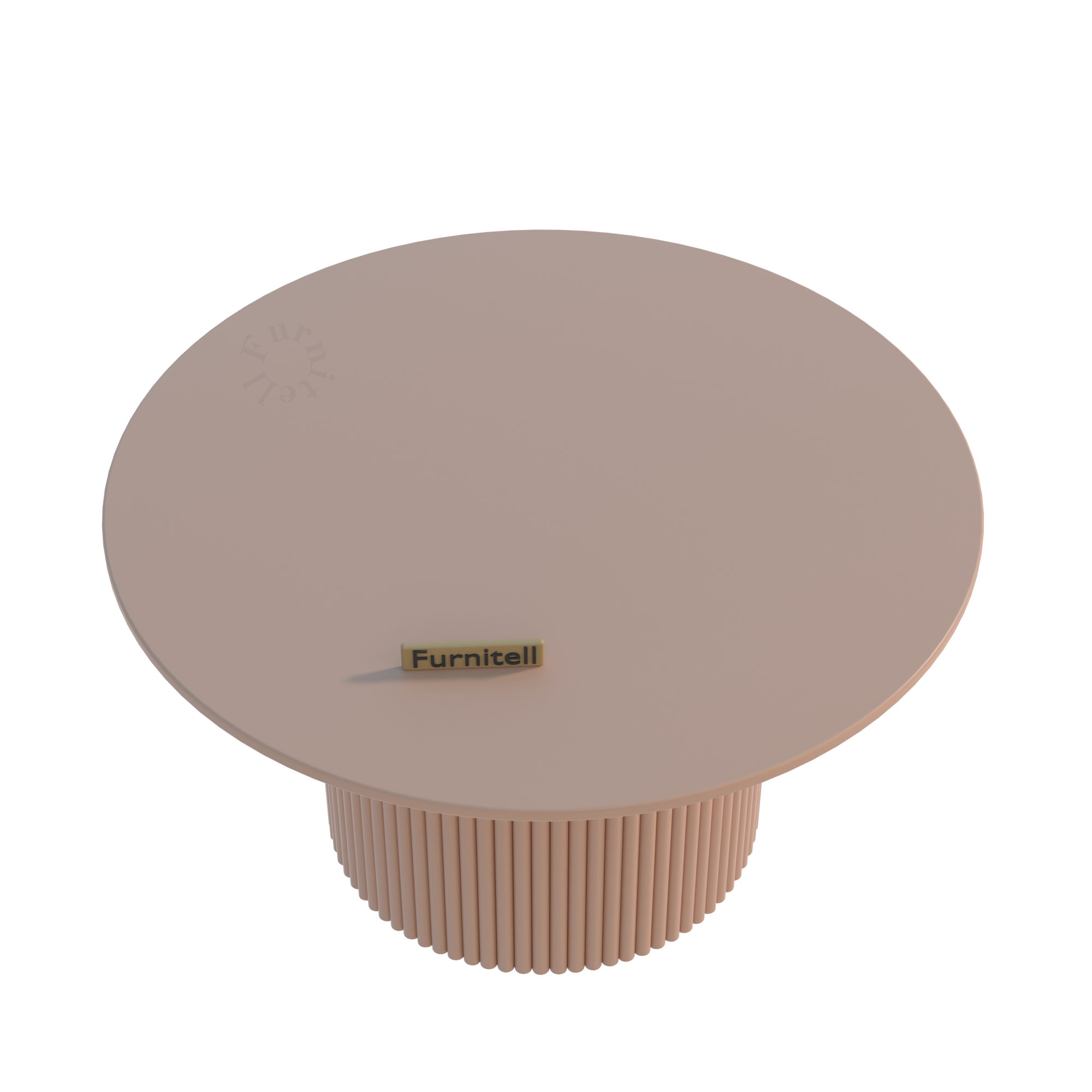 Softloom Modern Round Solid Wood Coffee Table | 5 Year Warrantry