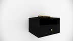 Softloom WELLMOUNT BED SIDE-BLACK Softloom