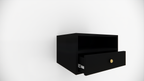 Softloom WELLMOUNT BED SIDE-BLACK Softloom