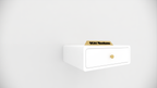 Softloom WELLMOUNT BED SIDE-WHITE Softloom