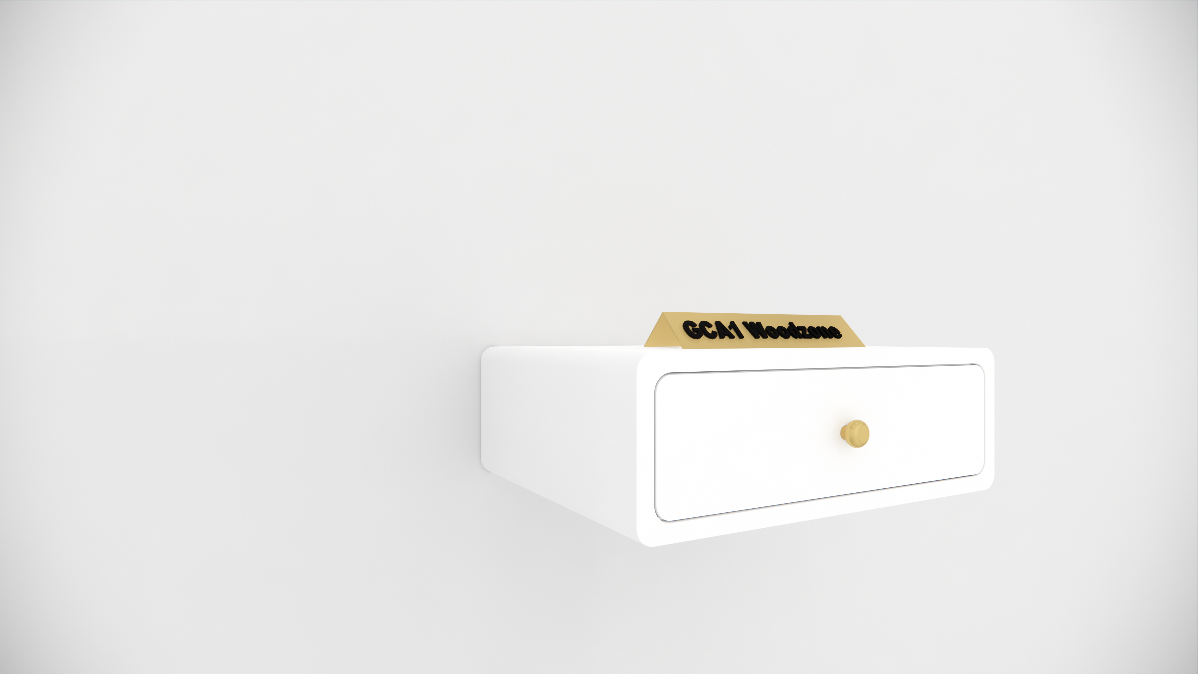 Softloom WELLMOUNT BED SIDE-WHITE Softloom