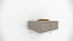 Softloom WELLMOUNT BED SIDE-BEIGE Softloom
