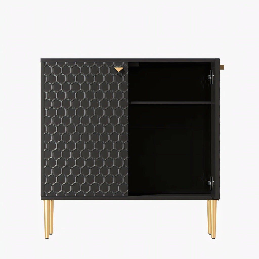 Softloom 2 - Door Accent Cabinet with High Gloss Softloom