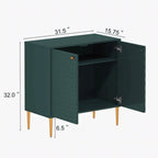 Softloom 2 - Door Accent Cabinet with High Gloss Softloom