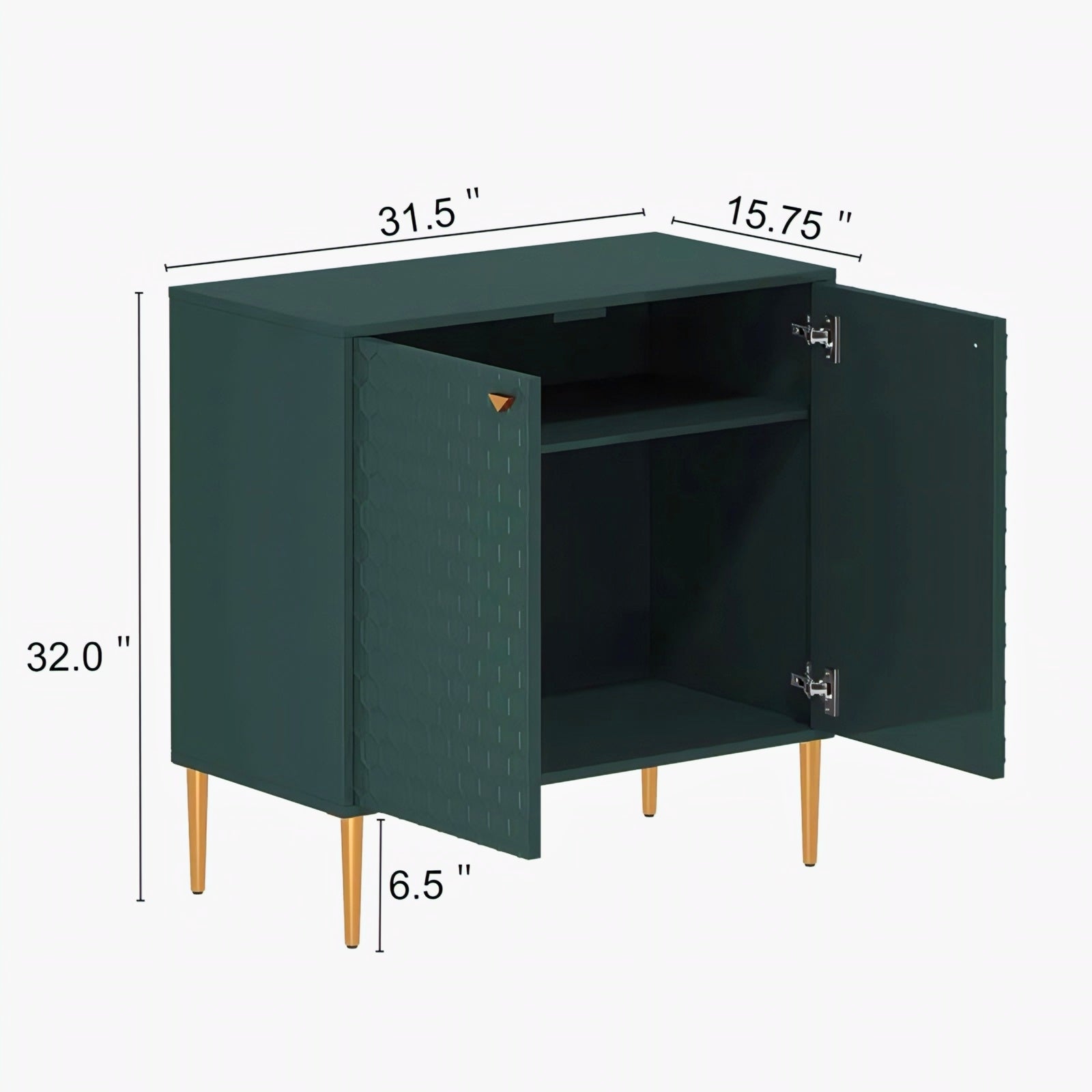 Softloom 2 - Door Accent Cabinet with High Gloss Softloom