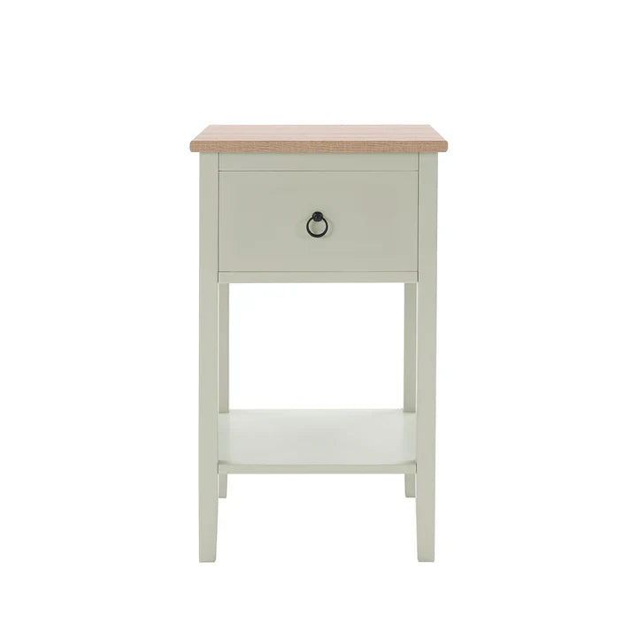 1 Drawer Nightstand - Sage Green Softloom