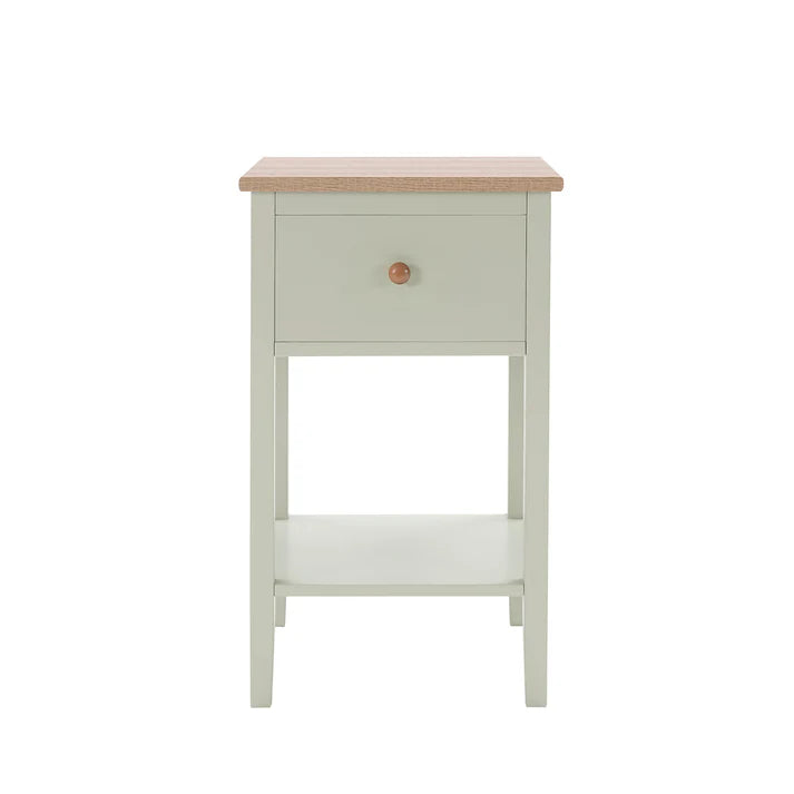 1 Drawer Nightstand - Sage Green Softloom