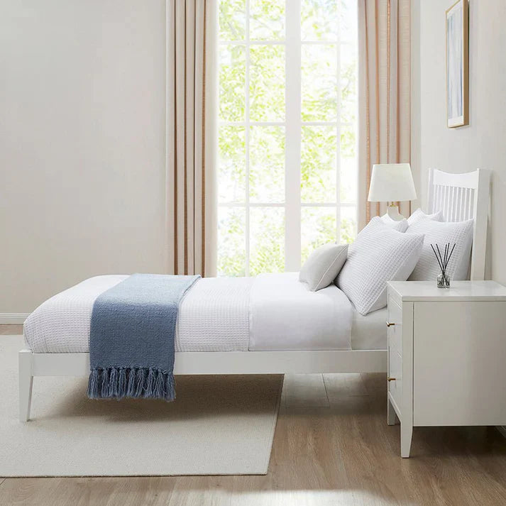 Softloom Bed Frame - White Softloom