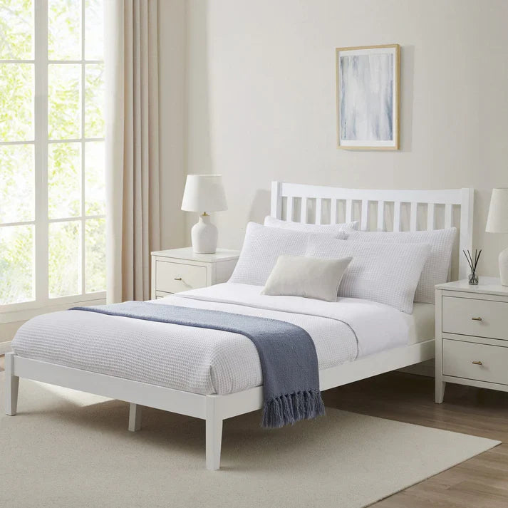 Softloom Bed Frame - White Softloom