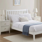 Softloom Bed Frame - White Softloom