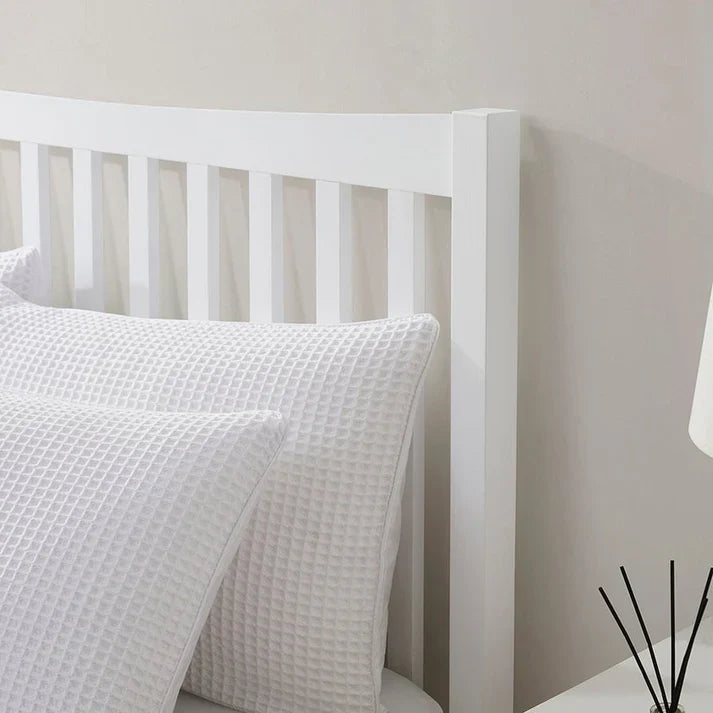 Softloom Bed Frame - White Softloom