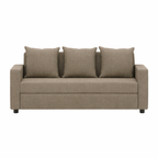 OOTY Three Seater Upholstered Sofa Velvet - 3 Years Warranty