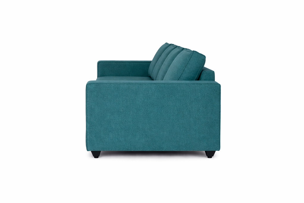 GOA Three Seater Upholstered Sofa Velvet - 3 Years Warranty