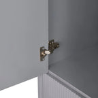Softloom 2 Door Wardrobe - Light Grey Softloom