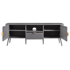 Softloom  60'' TV Unit - Light Grey Softloom