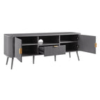 Softloom  60'' TV Unit - Light Grey Softloom