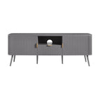 Softloom  60'' TV Unit - Light Grey Softloom
