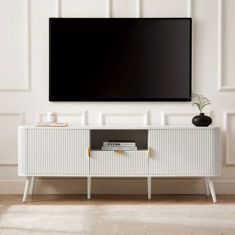 Softloom 60'' TV Unit - Warm White Softloom