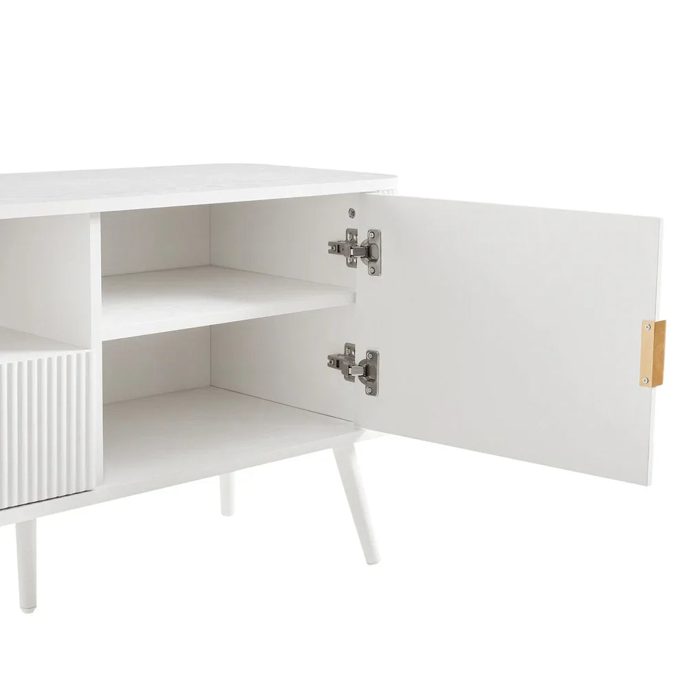 Softloom 60'' TV Unit - Warm White Softloom