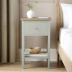 1 Drawer Nightstand - Sage Green Softloom