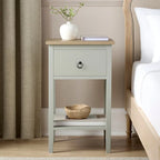 1 Drawer Nightstand - Sage Green Softloom