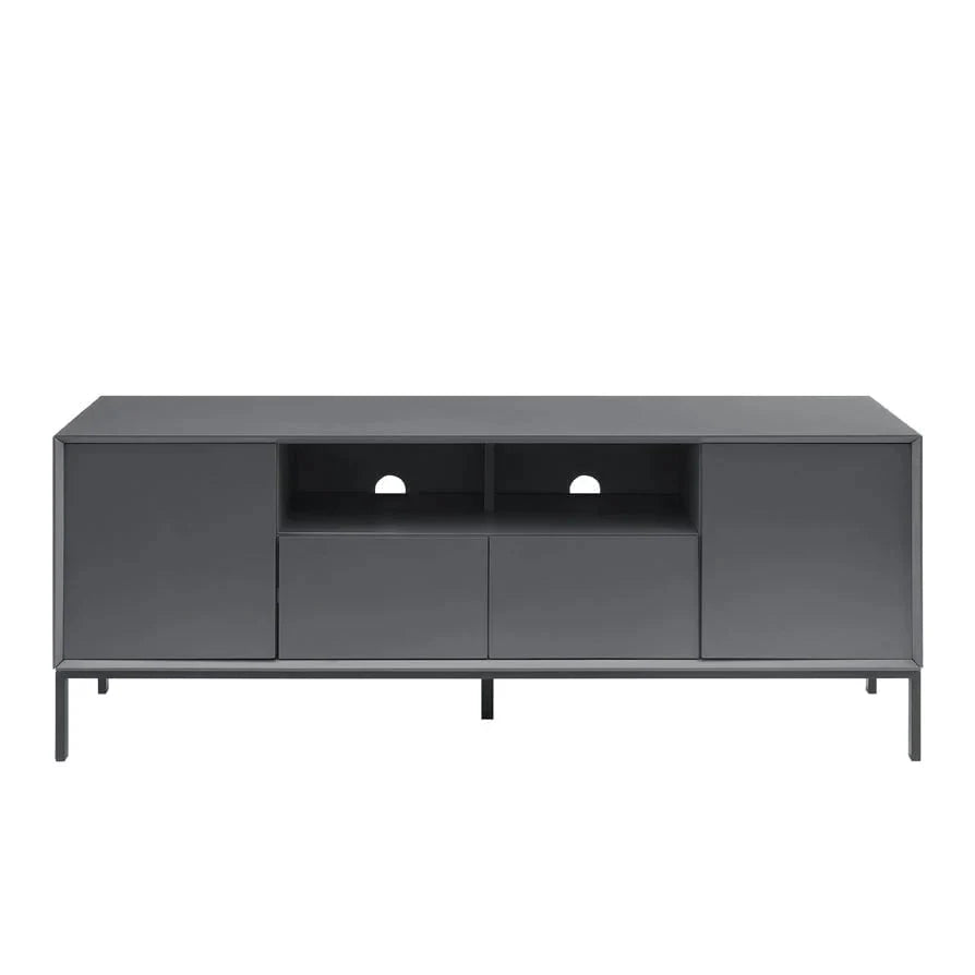 Softloom 140cm TV Unit - Charcoal Softloom