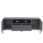 Softloom 140cm TV Unit - Charcoal Softloom