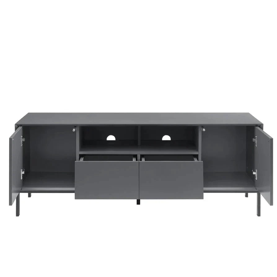 Softloom 140cm TV Unit - Charcoal Softloom