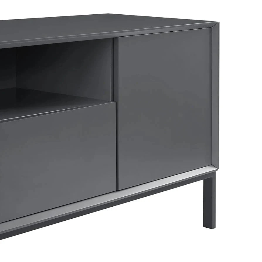 Softloom 140cm TV Unit - Charcoal Softloom