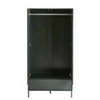 Softloom 2 Door Wardrobe - Forest Green Softloom
