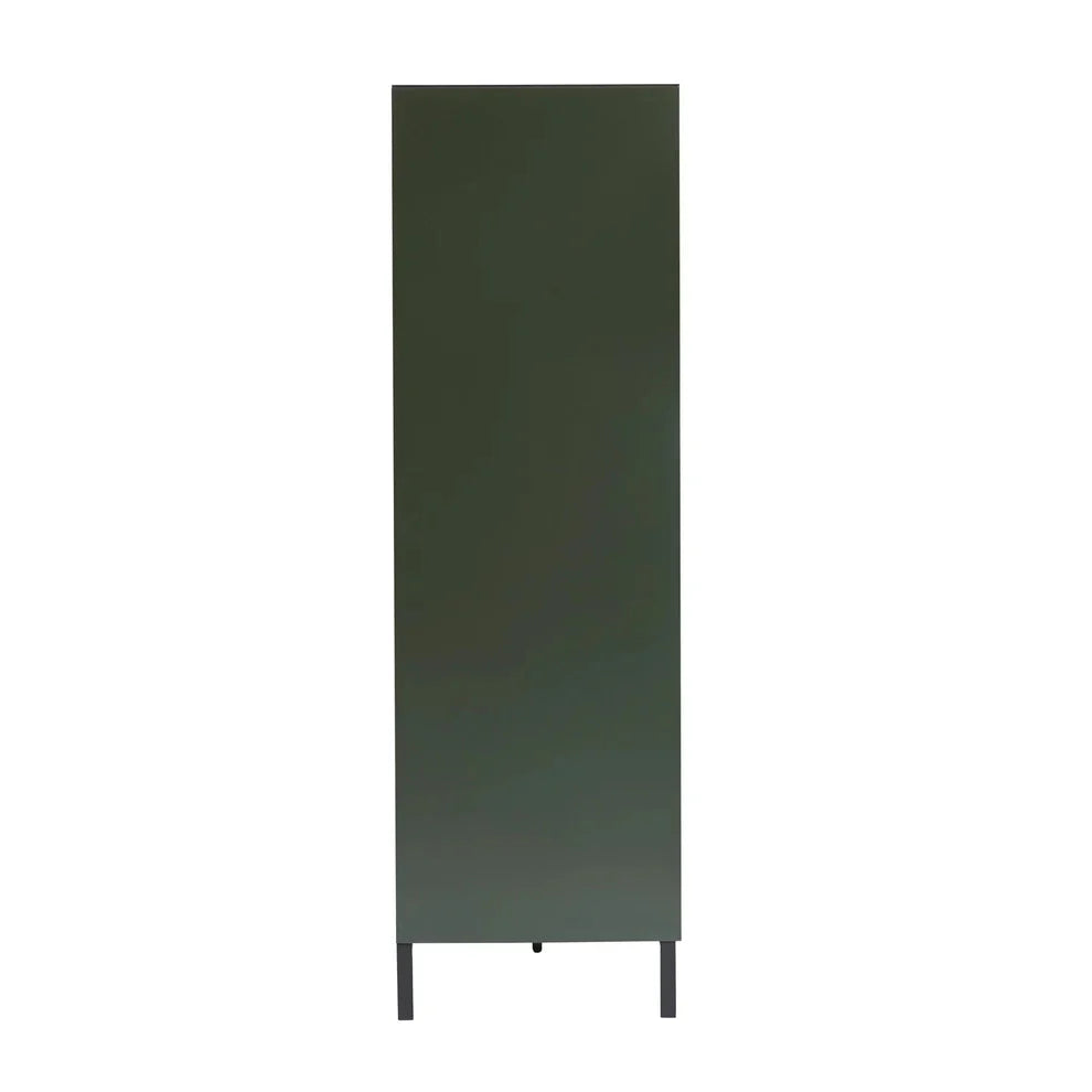 Softloom 2 Door Wardrobe - Forest Green Softloom