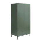 Softloom 2 Door Wardrobe - Forest Green Softloom