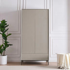 Softloom 2 Door Wardrobe - Taupe Softloom