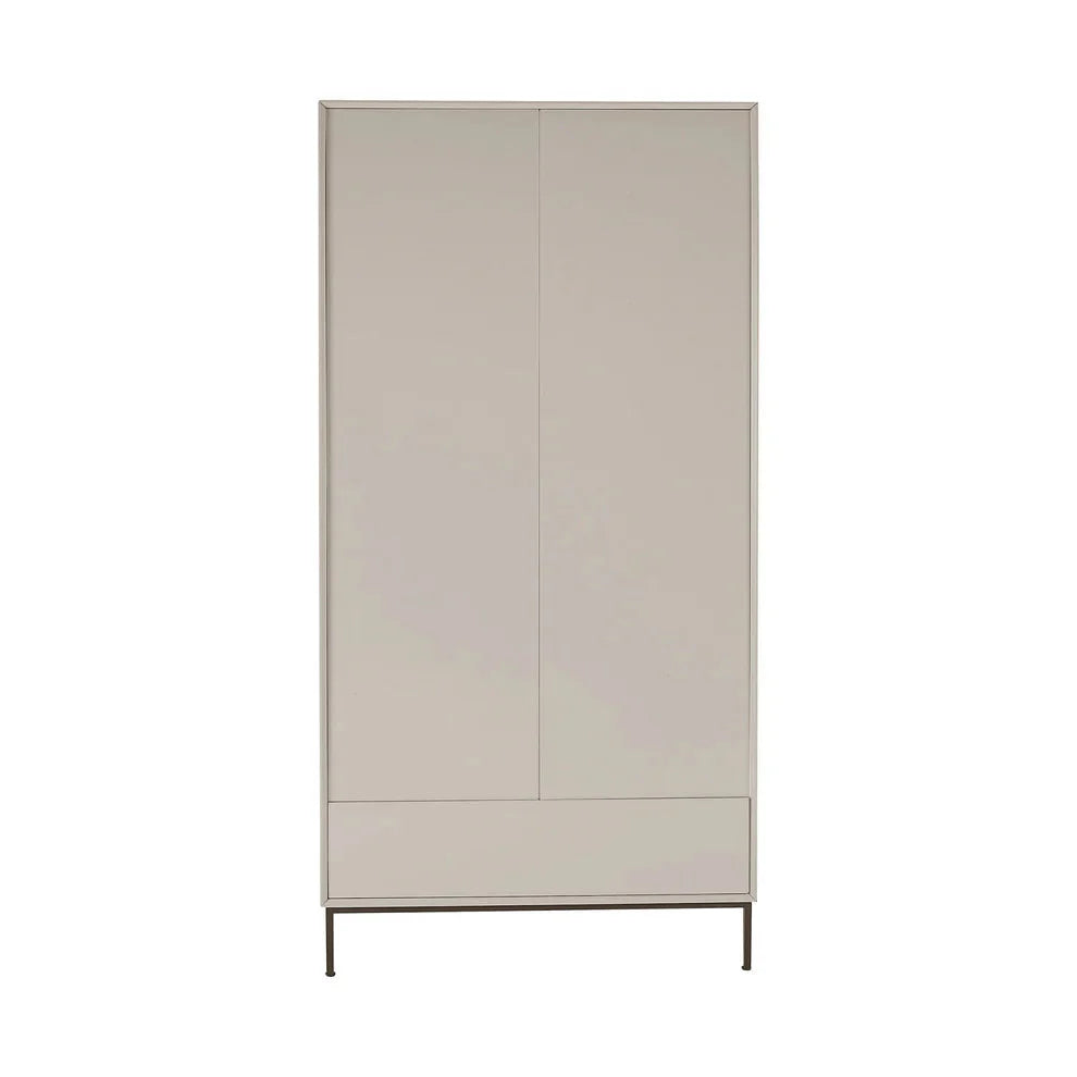 Softloom 2 Door Wardrobe - Taupe Softloom