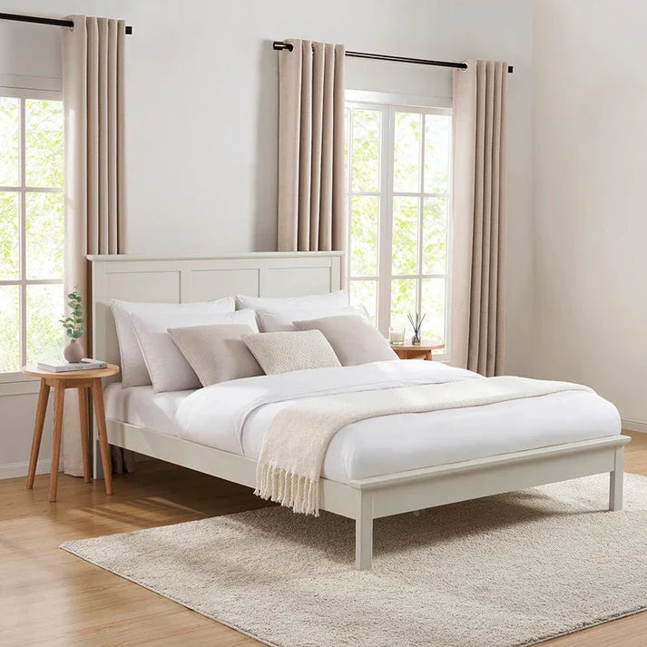 Softloom Bed Frame - Stone Softloom