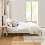 Softloom Bed Frame - Stone Softloom